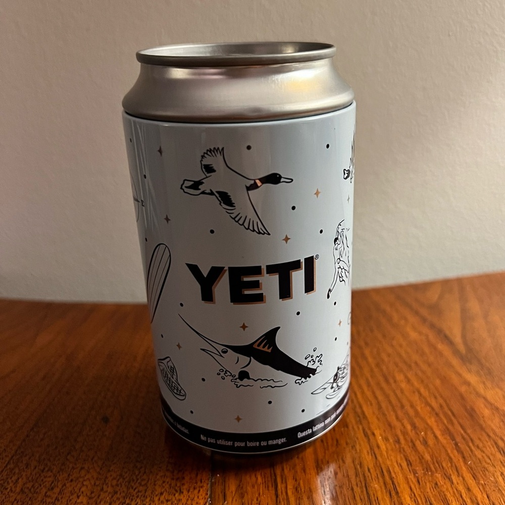 Yeti Pop Stash Can hidden Storage 12oz NWOT